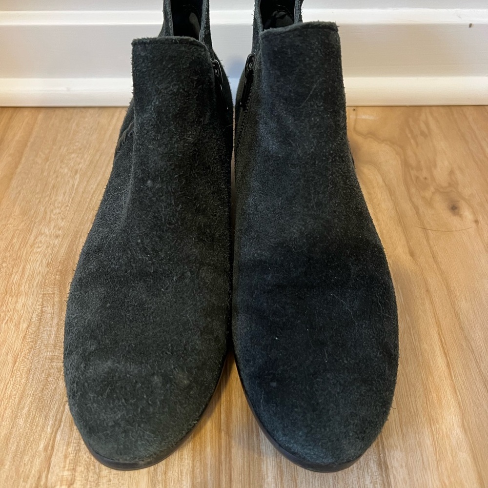 Jack Roger’s Women's Black Suede Ankle Boots